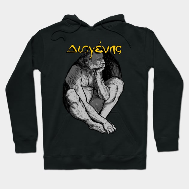 Diogenes Hoodie by Cyborg One